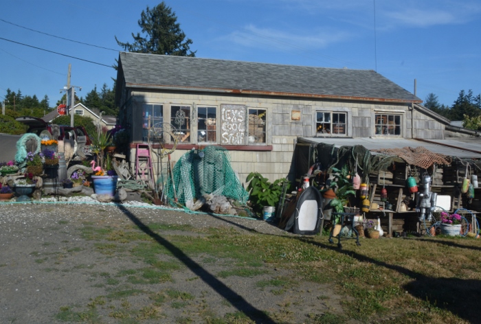 Lexi's 'stuff' shop in Netarts